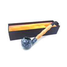 Marble Grain Star Night Color Classical Pipe, Smoking Marijuana, Easy To Use, Wooden Pipe, Tobacco Pipe, Gift Box Packaging, 2024 - buy cheap