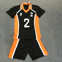 Voleibol Haikyuu Cosplay Костюм Karasuno High School волейбольный клуб Hinata Shyouyou спортивная одежда трикотажная форма Бесплатная доставка 2024 - купить недорого