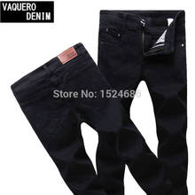 2015 New Arrival High Quality Mens Jeans Stretch Classic Black Denim Mens Pants Casual Fashion Slim Fit Jeans Size 27-36 919 2024 - buy cheap