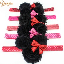 10pcs/lot 2022 Lovely Infantile Kid Girl Mouse Flores Elastic Headband Chic Kids Hair Accessories Headwrap Headwear 2024 - buy cheap