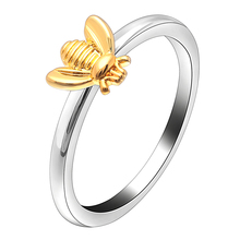 Женское кольцо на палец Hainon, серебряное кольцо золотого цвета с изображением животных, простые кольца для вечеринок и помолвки, рождественские подарки 2024 - купить недорого