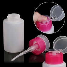 100ml Nail Art Polish Pump Dispenser Empty Bottle Container For Cleaning Remover 2024 - buy cheap