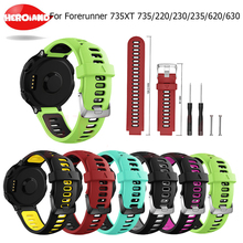 Outdoor Wristband For Garmin Forerunner 735XT 735/220/230/235/620/630 Smart Watch Soft Silicone Strap Replacement Watch Band 2024 - buy cheap