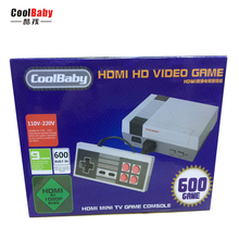 HDMI выход Ретро Классический Ручной игровой плеер семья ТВ Видео игровая консоль детство встроенный 600 игр HDMI выход мини консоль 2024 - купить недорого