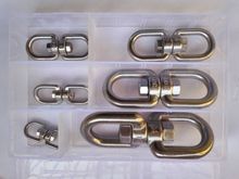 6pcs M4-M12 Stainless Steel Rotating Universal Ring 8-Model Chain Link Buckle 2024 - buy cheap