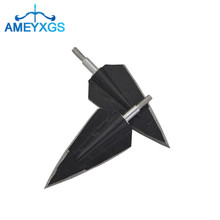 6/12Pcs Archery Arrowhead Broadheads 150Grain Universal Thread 2 Fix Blade Tip Points Target For Outdoor Hunting Accessories 2024 - buy cheap