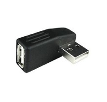 2 шт./лот под прямым углом 90 градусов USB 2.0 мужчин и женщин конвертер адаптер для ноутбука правая сторона USB перенаправление 2024 - купить недорого