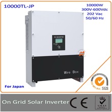Janpan Version 10KW  DC to AC on grid solar inverter with MPPT transformerless and communication function, LCD display, IP65!! 2024 - buy cheap