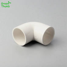 1pc 40 mm Inner Diameter white PVC 90 Degree Equal Elbow Connector Pipe Fitting Adapter Tube for Garden Water Irrigation Hose 2024 - buy cheap