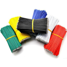 500pcs/Lot Tin-Plated Breadboard Jumper Cable Wire 5cm 50mm 24AWG For Arduino 6 Colors Flexible Two Ends PVC Wire Electronic 2024 - buy cheap