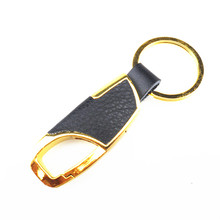 Fashion metal keychain luxury leather key pendant for Volkswagen POLO Tiguan Passat Golf EOS Scirocco Bora 2024 - buy cheap