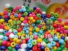 Mixed Color 4mm Seed Shape Mini Ceramic Loose Beads For DIY Free Shipping(5000pcs) 2024 - buy cheap