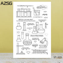 Chemical instrument Transparent Silicone Clear Stamps/seal for DIY Scrapbooking/Card Making/Photo Album Decoration Supplies 2024 - buy cheap