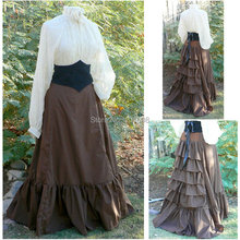 Vestido de baile de Bella del Sur, corsé victoriano Gótico/Guerra Civil, vestido de Halloween, 4-16 R-355 2024 - compra barato