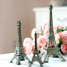 30 см Европейская бронзовая башня в Париже модель здания, Франция литье украшения домашний декор реквизит для фотосъемки романтический подарок 2024 - купить недорого
