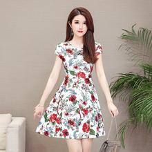 Plus Size M-3XL Women Spring Summer Style A-Line Dresses Lady Casual O-Neck Short Sleeve Dress Vestidos DF2644 2024 - buy cheap