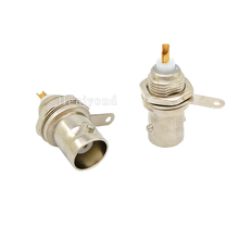 Conector BNC de muelle de soldadura torcido 10 Uds para el sistema Coaxial RG59 cámara CCTV por cable 2024 - compra barato