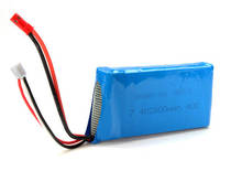 1 шт. Lipo батарея 7,4 V 2200mah 40C 2S lipo батарея для WLToys V262 V333 V323 V666 батарея для радиоуправляемого вертолета квадрокоптера оптовая продажа 2024 - купить недорого