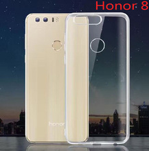 Capa de celular ultrafina para huawei honor 8, capa em tpu transparente para proteção traseira macia de cristal honor 8 2024 - compre barato