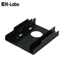 En-Labs New 2.5" SSD HDD dock to 3.5" hard drive bay plastic mounting kit adapter, bracket converter for PC Holder - 1pc 2024 - buy cheap