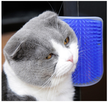 Pet cat Self Groomer Grooming Tool Hair Removal Brush Comb for Dogs Cats Hair Shedding Trimming Cat Massage Device with catnip 2024 - buy cheap