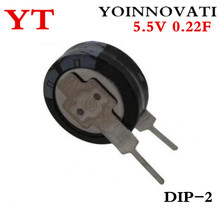 2 шт./лот супер конденсатор/фарад конденсатор 5,5 V 0.22F V тип EECS0HD224H лучшее качество 2024 - купить недорого