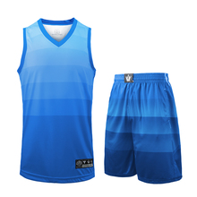 Полосатый Детский мужской женский баскетбольный трикотажный комплект, тренировочный костюм для колледжа, дышащие баскетбольные майки, униформа по индивидуальному заказу 2024 - купить недорого