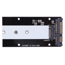 B Key M.2 NGFF SSD to SATA 2.5" 7+15 22 Pin Converter Adapter Card for Intel Ultrabook for ADATA 2230 2242 2260 2280 2024 - buy cheap