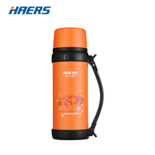 Haers Brand Thermos  1.1L Stainless Steel Insulated Thermos Bottle Outdoor Sports Drinking Water Bottle Vacuum Bottle 2024 - buy cheap