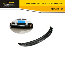 Car Carbon Fiber Auto Front Lip Spoiler For BMW 3 Series LCI E90 325i 330i 335i M Sport Sedan 4-Door Only 2009-2011 2024 - buy cheap