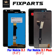 For Nokia 3.1 LCD Nokia 3.1 Display Touch Screen Digitizer Assembly Repair Replacement Parts Screen For Nokia 3.1 Plus LCD 2024 - buy cheap