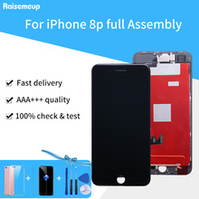 Complete Full Set pantalla For iPhone 8 plus LCD Display Touch Screen Assembly Replacement Touch Screen +Front Camera+Earpiece 2024 - buy cheap