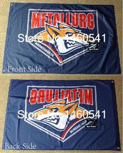 Metallurg Magnitogorsk KHL Flag 3ft x 5ft Polyester KHL Siberia Banner Size No.4 144*96cm QingQing Flag 2024 - buy cheap