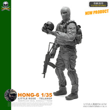 Фигурка солдата из смолы Yufan, модель 1/35, наборы моделей Hong-06 2024 - купить недорого