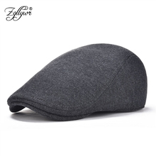 Zgllywr Cotton Men Women Soft Beret Flat Cap Driver Retro Vintage Soft Boina Casual Baker Newsboy Caps Cabbie Hat 2024 - buy cheap