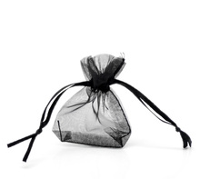 Бусины Из Органзы doreenbeads, сумки для ювелирных изделий из органзы, черные, 7 см x 5 см (2 6/8 "x2"), 5 шт. 2024 - купить недорого