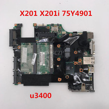 Free shipping For Thinkpad x201 X201i Laptop motherboard 75Y4901 08270-2 48.4CV-5.021 U3400 working well 2024 - buy cheap