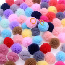 50pcs/25pairs Cute Pet Puppy Dog Cat Hair Bows Small Colorful Small Ball with Rubber Bands Dog Grooming Accessory Pet Supplies 2024 - buy cheap