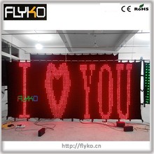 flexible stage led wall 2x5m P5 with PC/DMX control 2024 - buy cheap