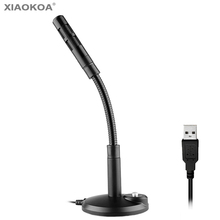 USB Microphone for Computer PC Desktop Laptop Notebook  Cable for Recording Gaming Podcasting usb Condenser microphones XIAOKOA 2024 - buy cheap