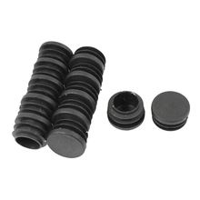 28mm Dia Round Plastic Blanking End Cap Pipe Tubing Tube Insert 12 Pcs 2024 - buy cheap