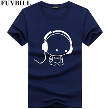 FuyBill-camisetas de alta calidad para hombre, camiseta informal con estampado de dibujos animados, camiseta de la marca, Camiseta de algodón de talla grande 5XL 2024 - compra barato