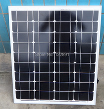 BUHESHUI High Quality 50W 18V Monocrystalline Solar Panel Used For 12V photovoltaic Power Home Diy Solar System  NEW 2024 - buy cheap