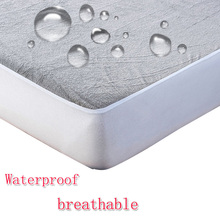 Waterproof Mattress  Protector  Cotton Fitted Mattress Pads Anti-dust Mite Hypoallergenic Mattress Covers Protector Cover 2024 - buy cheap