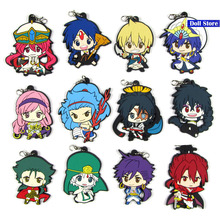 Magi original de silicone japonês, novidade, figura de anime japonês, silicone de borracha, cheiro doce, amuletos de celular/chaveiro/alça d241 2024 - compre barato