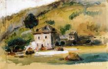 Pinturas famosas de Paul Cezanne Near Aix En Provence, arte decorativo hecho a mano de alta calidad 2024 - compra barato