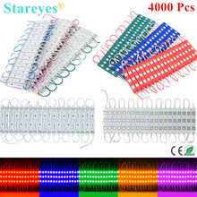 Módulo LED SMD 4000 5630, 3 LED DC12V, diseño de publicidad a prueba de agua, tira de bombilla, iluminación de cartelera, 5730 Uds. 2024 - compra barato