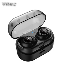 High Quality Sport Bluetooth Earphone 5.0 mini tws Wireless Earbuds Stereo Headset Handsfree with Mic Charging Box earphones 2024 - buy cheap