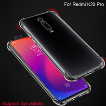 Для Xiaomi Redmi K20 Pro Чехол с воздушной подушкой прозрачный мягкий силиконовый чехол с полной защитой для телефона RedmiK20 Pro Чехол 2024 - купить недорого