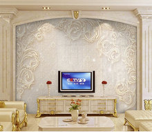 Papel pintado 3D decoración del hogar sala de estar pared cubierta 3D papel pintado mármol relieve patrón 3D Mural papel tapiz 2024 - compra barato
